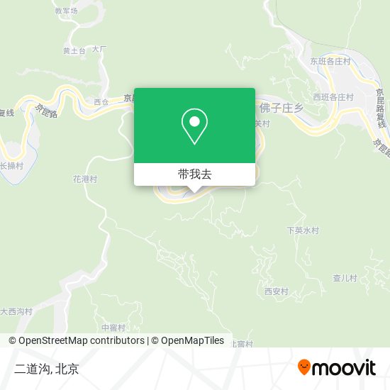 二道沟地图