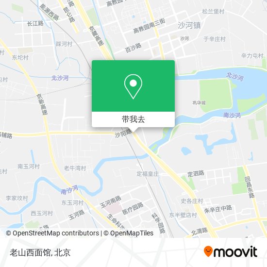 老山西面馆地图
