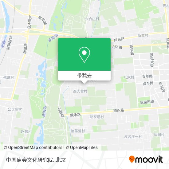 中国庙会文化研究院地图
