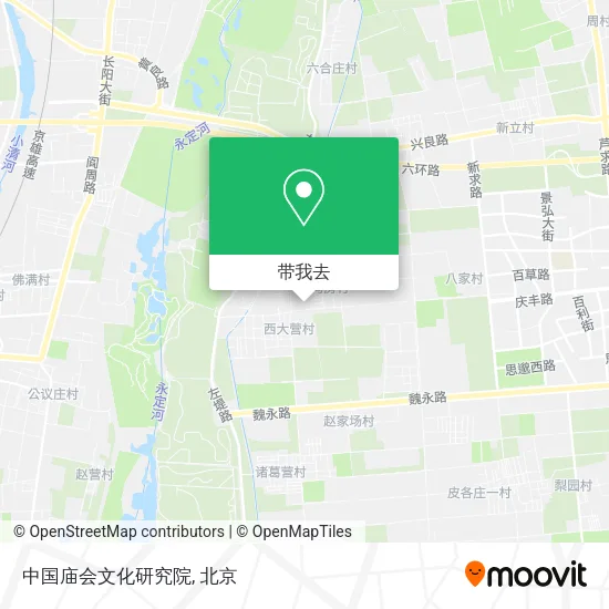 中国庙会文化研究院地图