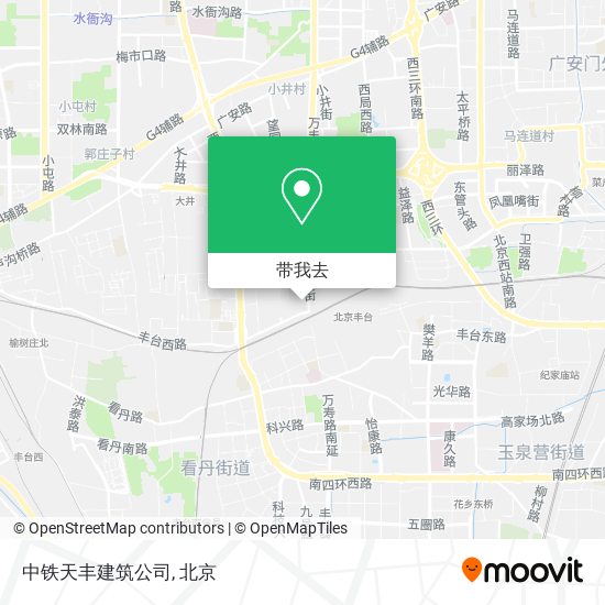 中铁天丰建筑公司地图