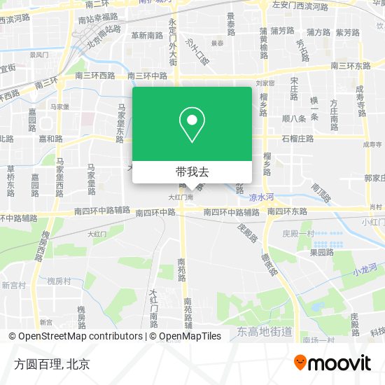方圆百理地图