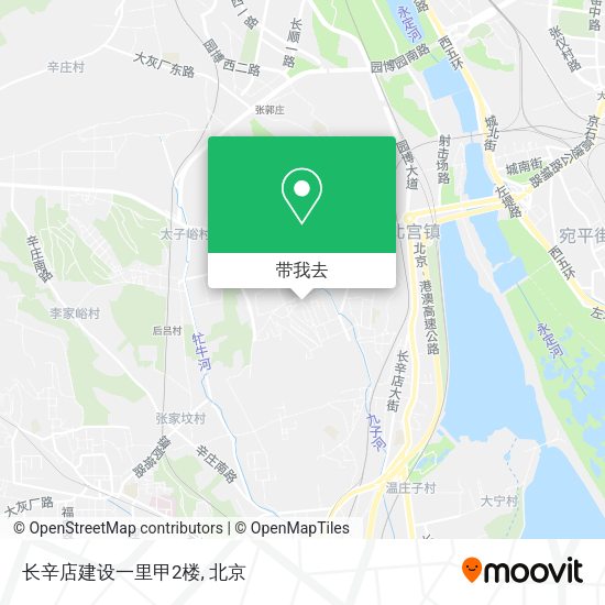 长辛店建设一里甲2楼地图