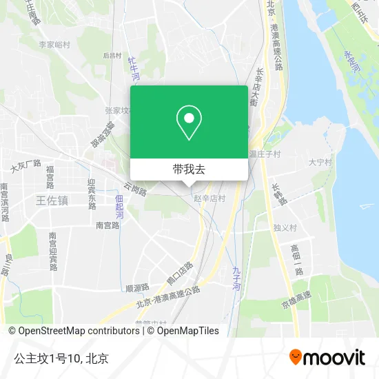 公主坟1号10地图