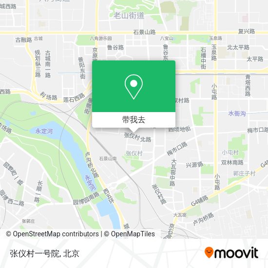张仪村一号院地图