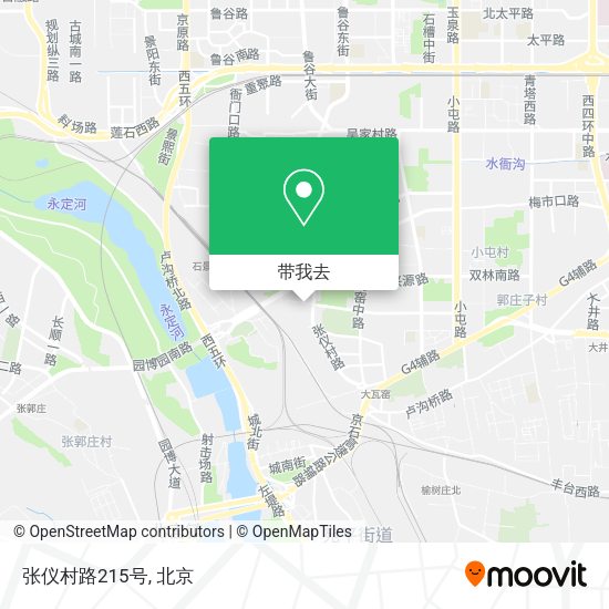 张仪村路215号地图