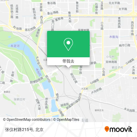 张仪村路215号地图