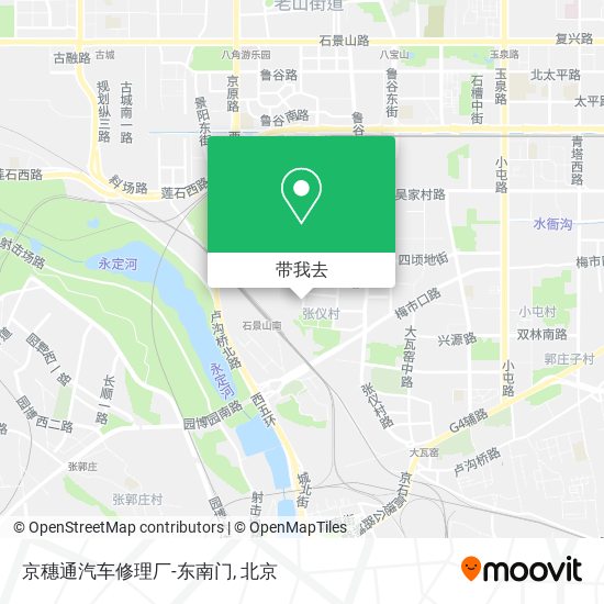 京穗通汽车修理厂-东南门地图