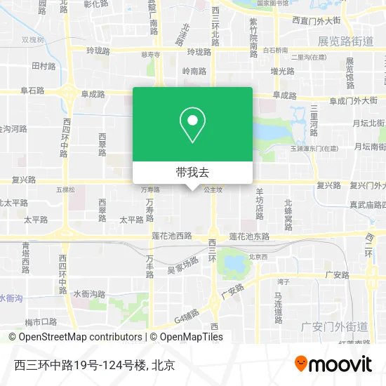 西三环中路19号-124号楼地图