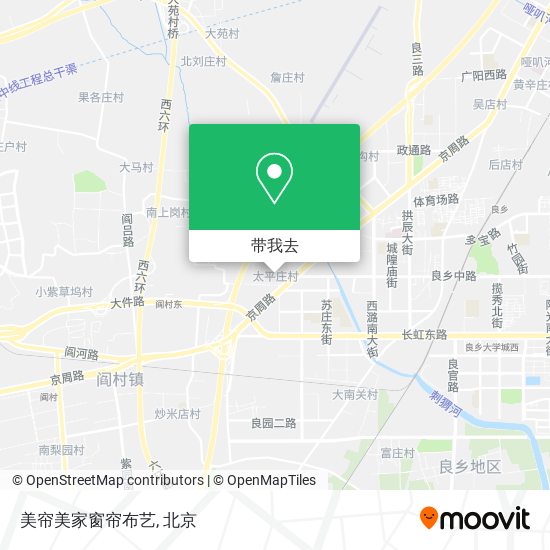 美帘美家窗帘布艺地图