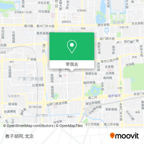 教子胡同地图