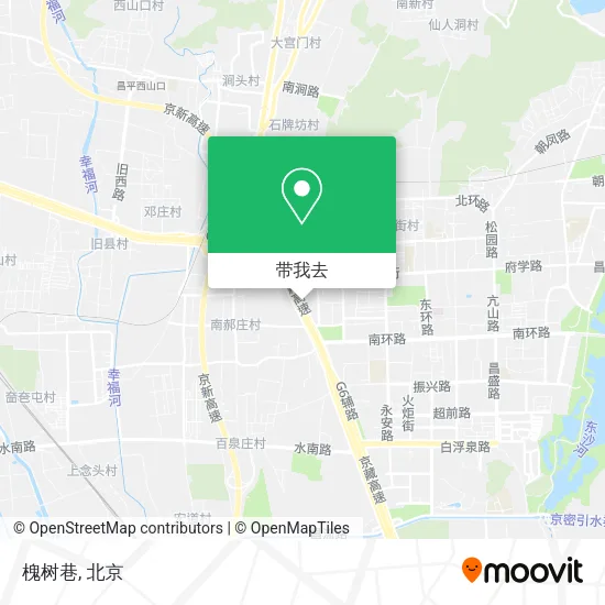 槐树巷地图