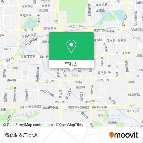 得亿制衣厂地图
