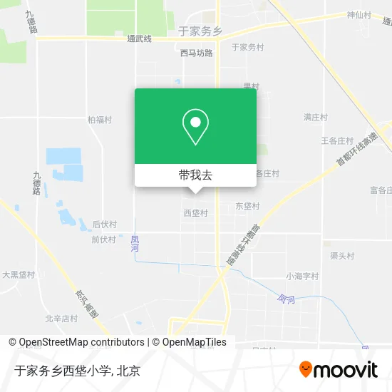 于家务乡西垡小学地图