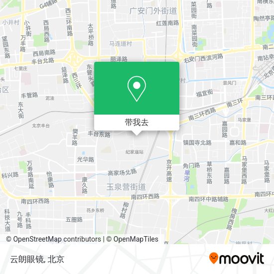 云朗眼镜地图