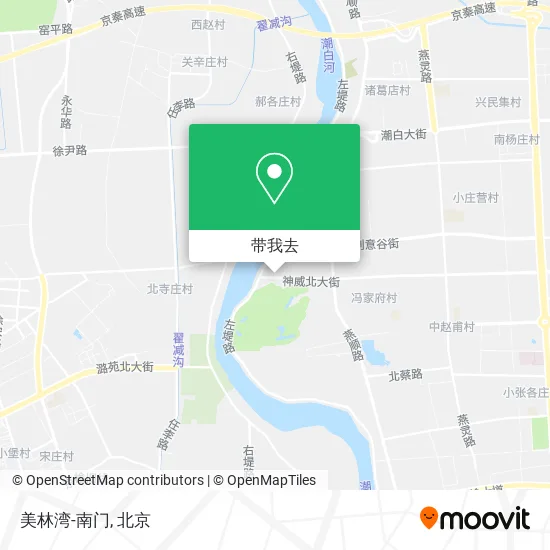 美林湾-南门地图