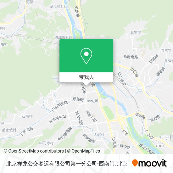 北京祥龙公交客运有限公司第一分公司-西南门地图
