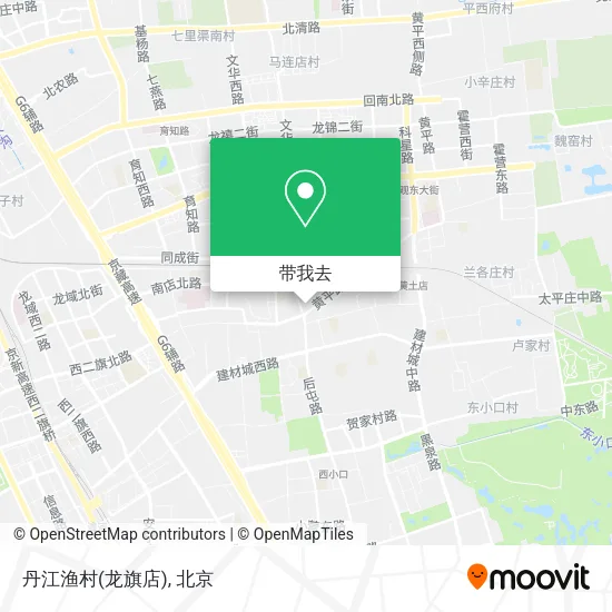 丹江渔村(龙旗店)地图