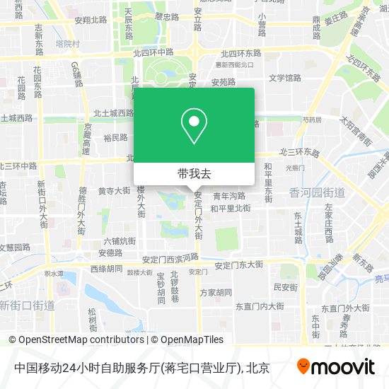 中国移动24小时自助服务厅(蒋宅口营业厅)地图