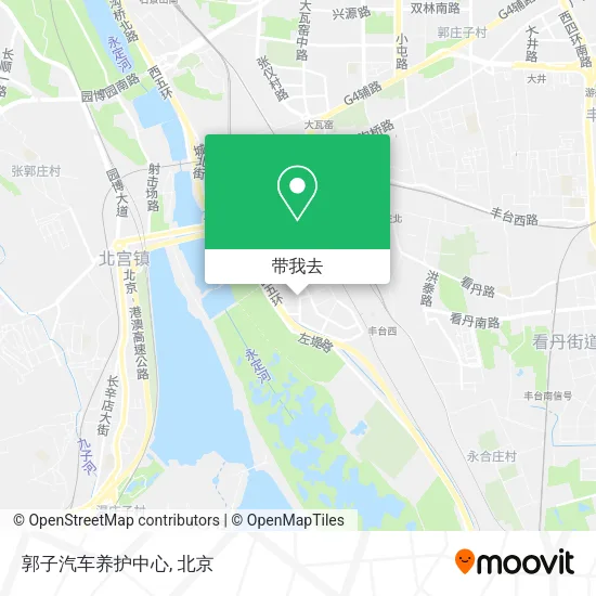 郭子汽车养护中心地图