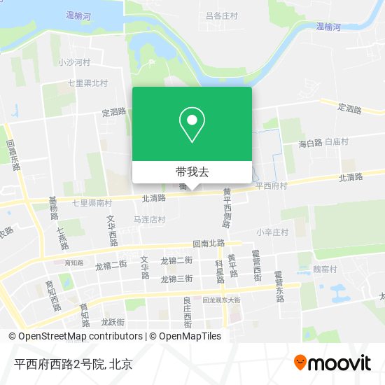 平西府西路2号院地图