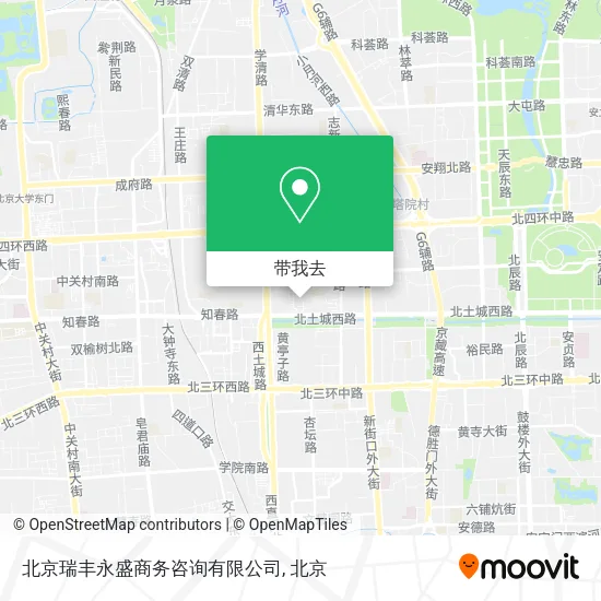 北京瑞丰永盛商务咨询有限公司地图
