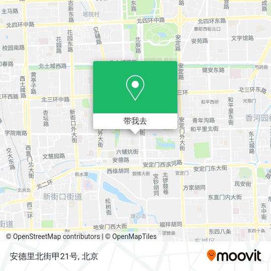 安德里北街甲21号地图