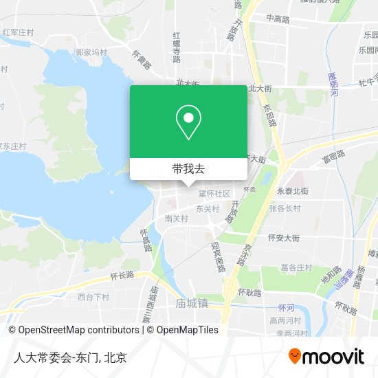 人大常委会-东门地图