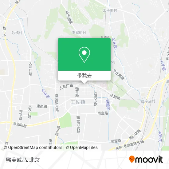熙美诚品地图