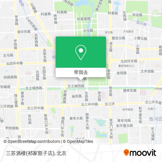 三苏酒楼(祁家豁子店)地图