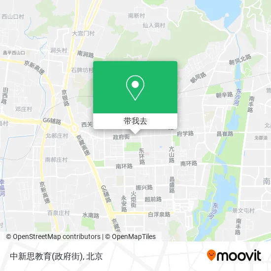 中新思教育(政府街)地图