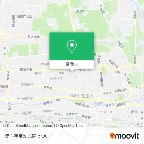 爱心宝宝幼儿园地图