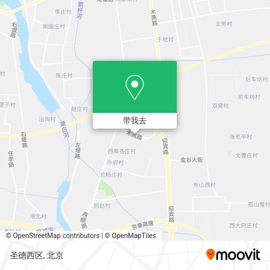 圣德西区地图