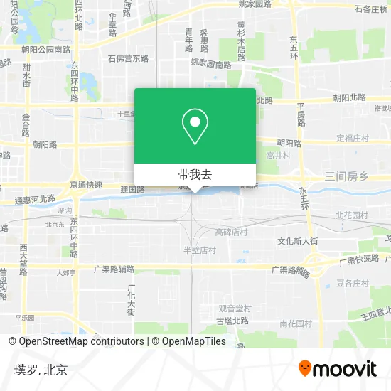 璞罗地图