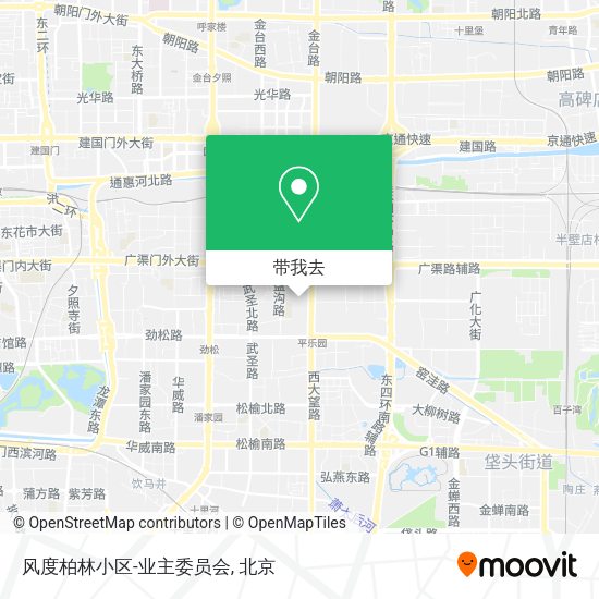 风度柏林小区-业主委员会地图