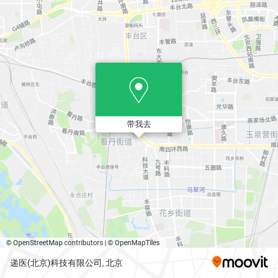 递医(北京)科技有限公司地图