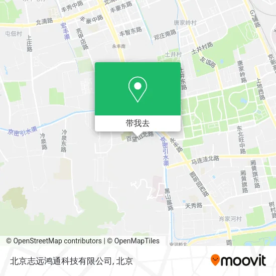 北京志远鸿通科技有限公司地图
