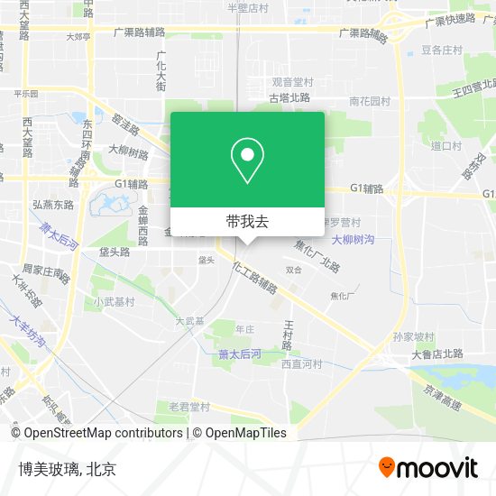 博美玻璃地图