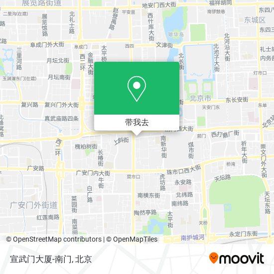 宣武门大厦-南门地图