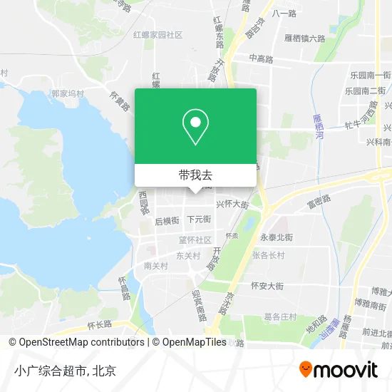 小广综合超市地图