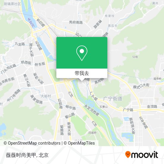 薇薇时尚美甲地图