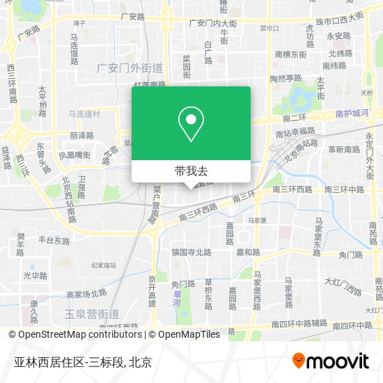 亚林西居住区-三标段地图