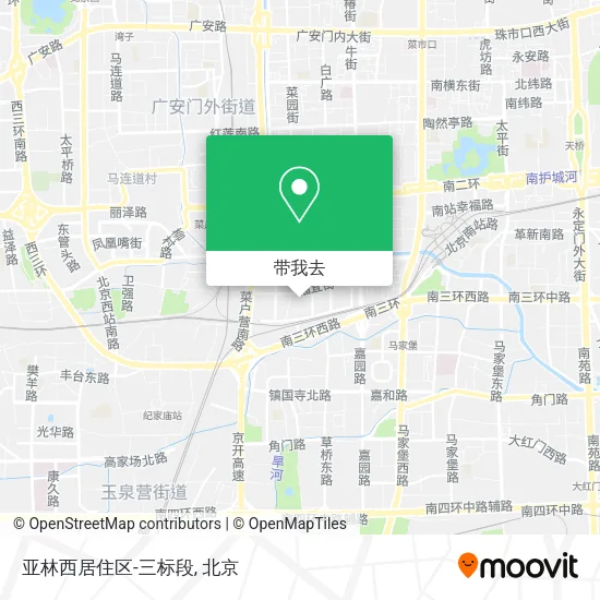 亚林西居住区-三标段地图