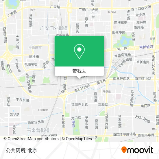 公共厕所地图
