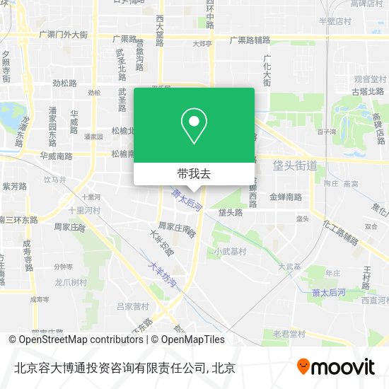 北京容大博通投资咨询有限责任公司地图