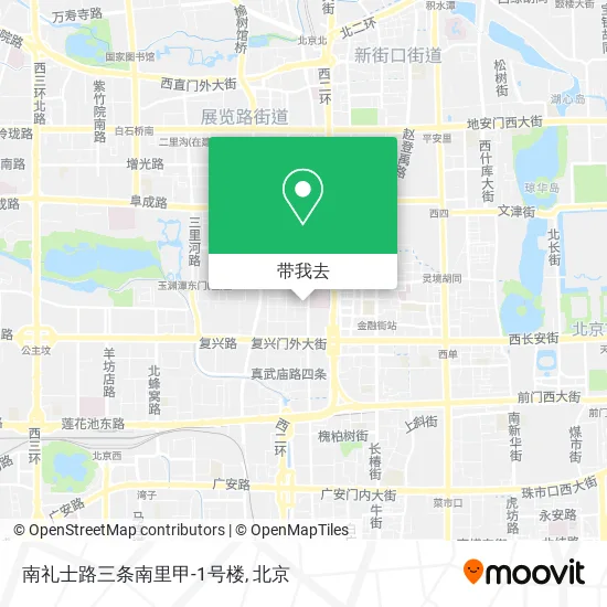 南礼士路三条南里甲-1号楼地图