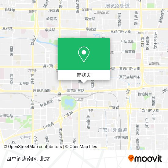 四星酒店南区地图