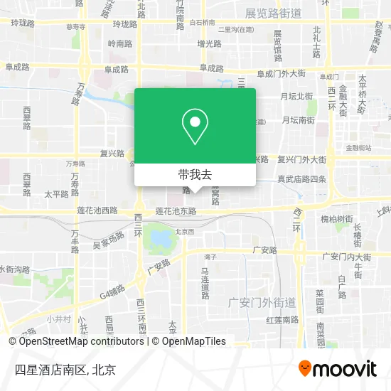 四星酒店南区地图