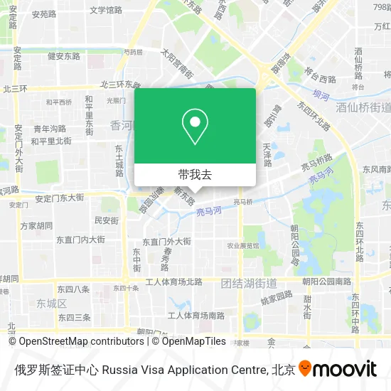 俄罗斯签证中心 Russia Visa Application Centre地图