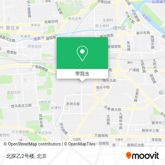 北探乙2号楼地图